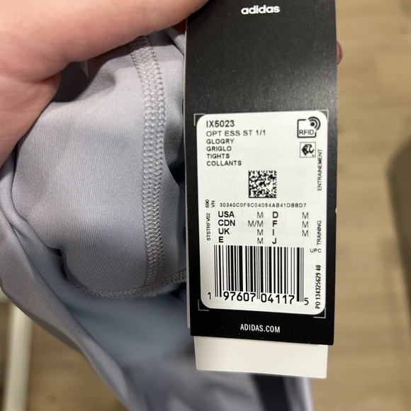 NWT Light Purple Adidas Leggings - Picture 3 of 5